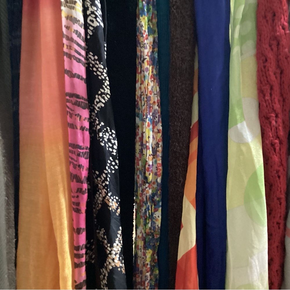 Colorful Patterned Scarves Collection - Picture 2 of 2